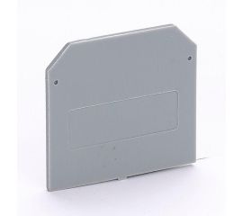 Перегородка концевая и разделительная для клеммной колодки