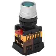 Кнопка ABLF-22 d22мм 1з+1р 240В неон зел. IEK BBT10-ABLF-K06